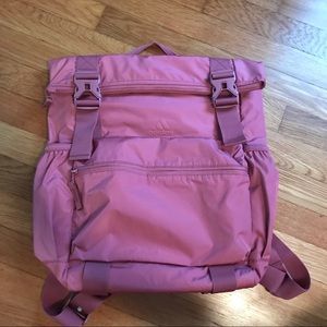 Adidas pink backpack